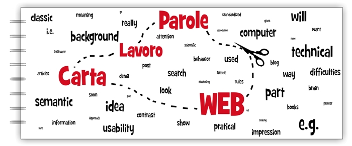 Le parole a lavoro tra carta e web